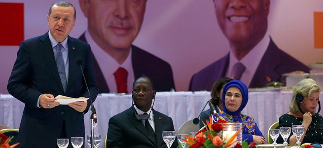 Erdoğan: Fildişi Sahili, Sahra Altı Afrika ile ilişkilerimizin mihenk taşıdır