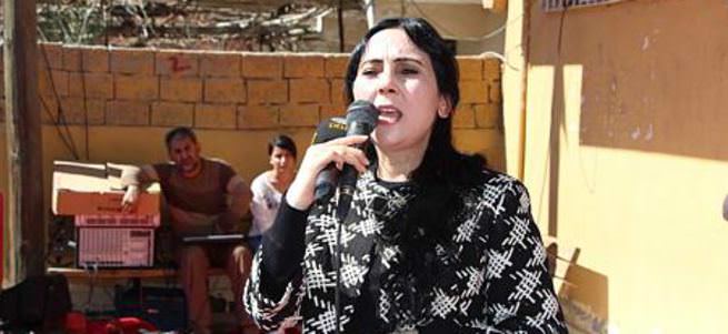 Figen Yüksekdağ sebep olduğu yıkımın ortasında konuştu!