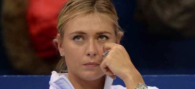 Sharapova için şok iddia