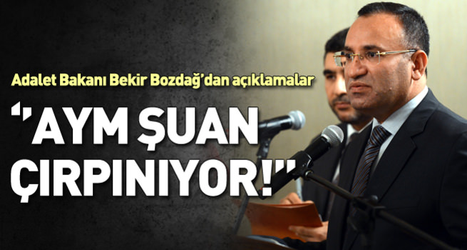 Bekir Bozdağ: AYM şuan çırpınıyor