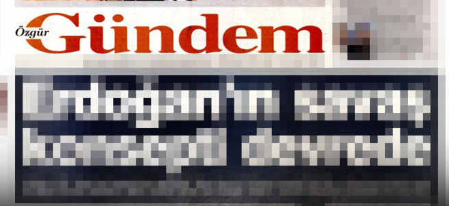 PKK'nın gazetesi Özgür Gündem'e sert tepki