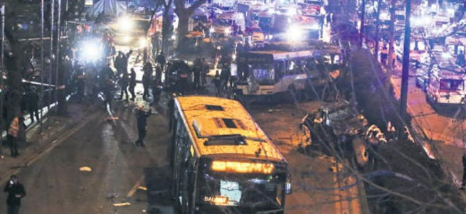Ankara'daki saldırıda PKK şüphesi