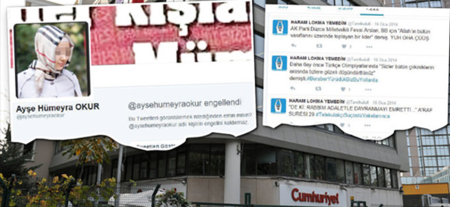 Tetikçi Twitter hesabında paralel izi