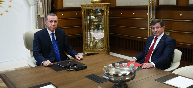 Başbakan Davutoğlu, Cumhurbaşkanı Erdoğan ile görüştü