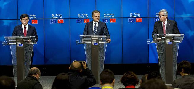 Brüksel'de vizesiz Avrupa'nın yolu açıldı