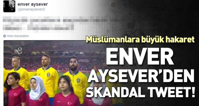 Enver Aysever'in başörtüsü hazımsızlığı