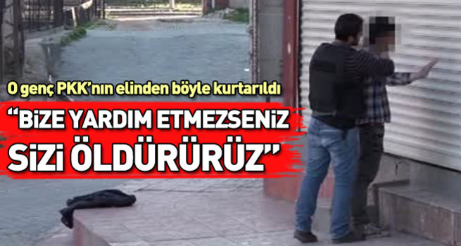 Bize yardım etmezseniz sizi öldürürüz!