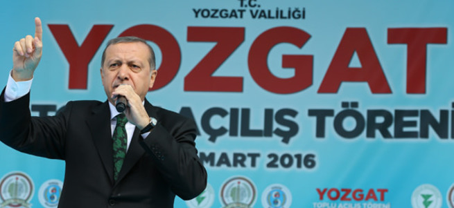 Cumhurbaşkanı Erdoğan Yozgat'ta toplu açılış töreninde konuştu
