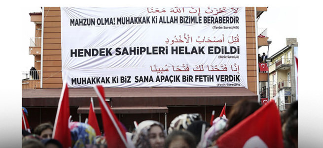 Cumhurbaşkanı'ndan HDP'ye ayetli mesaj!