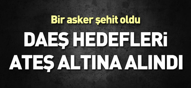 Kuzey Irak'ta bir asker şehit oldu
