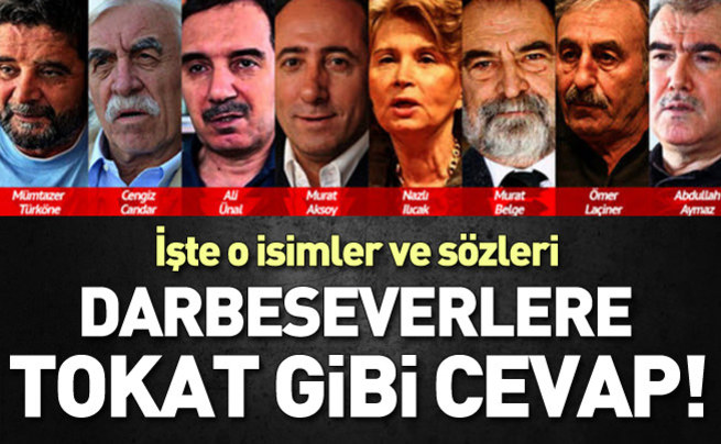 TSK’dan darbe heveslilerine tokat gibi yanıt
