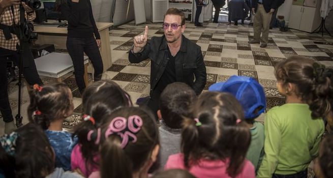 Bono'dan Türkiye'ye destek Batı'ya tepki