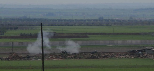 IŞİD hedefleri obüslerle vurulmaya devam ediyor