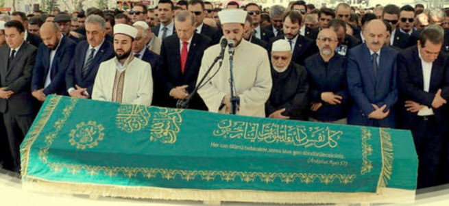 İş adamı Hüseyin Doğan'a veda...
