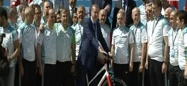 Cumhurbaşkanı Erdoğan startı verdi