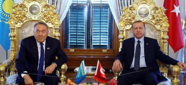 Erdoğan ve Nazarbayev'den ortak bildiri
