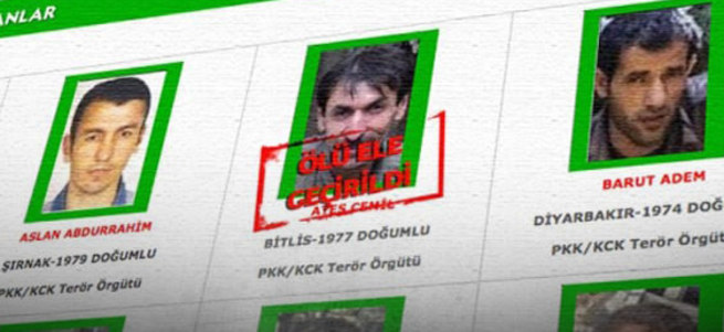 1 milyon TL ödülle aranan terörist ölü ele geçirildi