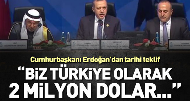 Cumhurbaşkanı Erdoğan'dan tarihi teklif