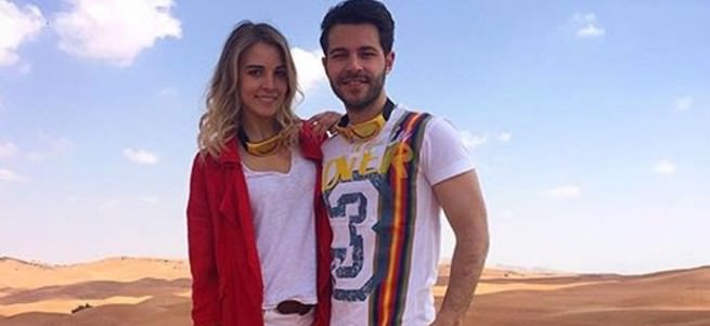 Müstakbel kayınvalidesinin elbisesini giydi