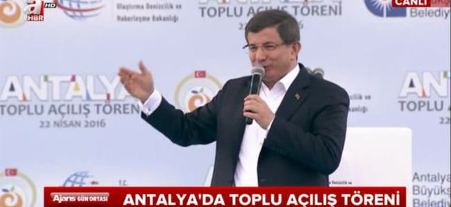 Başbakan Ahmet Davutoğlu konuşuyor- CANLI