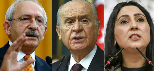 Kılıçdaroğlu, Bahçeli ve Yüksekdağ'ın fezlekeleri Başbakanlığa gönderildi