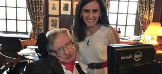 Türk mucit HawkIng’i ağırladı