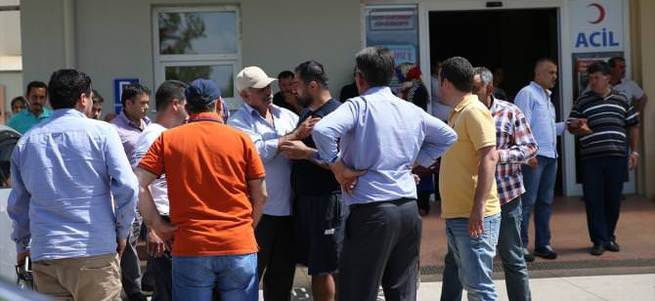 Oğlunun müsabakasını izlerken kalp krizi geçirdi