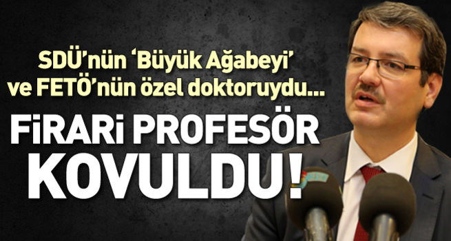 FETÖ'nün özel doktoru SDÜ'den kovuldu