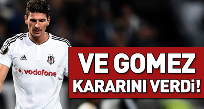 Mario Gomez'den şok karar