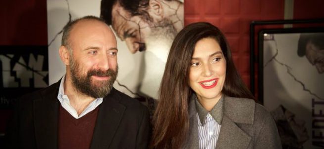 Halit Ergenç'in yeni partneri kriz çıkarttı!