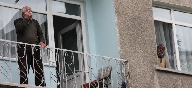 Şehit acısı komşuları da ağlattı
