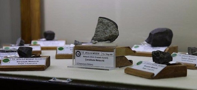 Meteorda yaşam izi bulundu