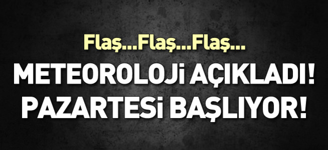 Ve sıcak hava geliyor