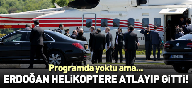 Cumhurbaşkanı Erdoğan büyük projeleri denetledi!