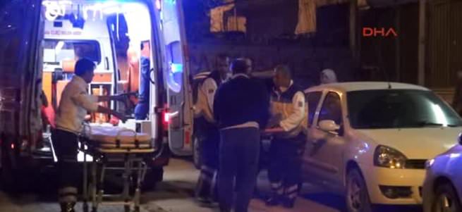 Balkondan düşen eşinin arkasından atladı