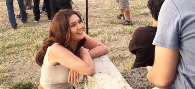 Nurgül Yeşilçay gecelikle!