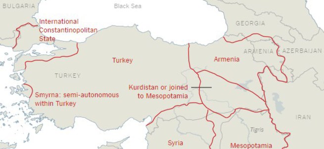 New York Times Türkiye'yi bölen haritayı yayınladı