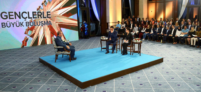 Cumhurbaşkanı Erdoğan ATV - A Haber yayınında konuştu