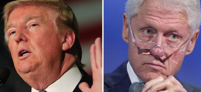 Trump, Bill Clinton için 'tecavüzcü' dedi