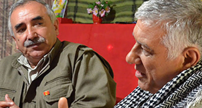 PKK'nın sözde liderleri birbirine düştü