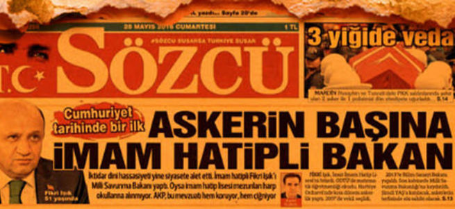 Sözcü’nün manşetine ÖNDER’den sert tepki!
