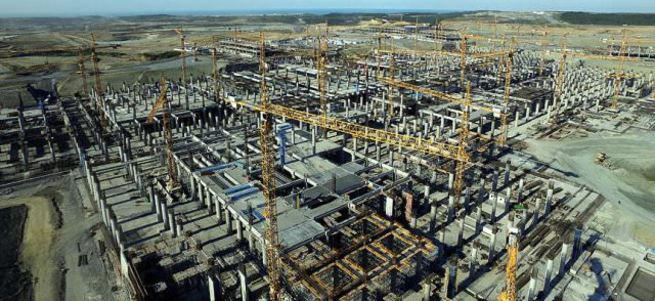 Üçüncü Havalimanına 1,8 milyar euro harcandı