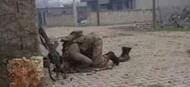 Nusaybin'de askerden şükür secdesi..