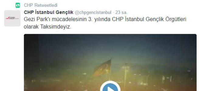 CHP'nin Gezi provokasyonu devam ediyor