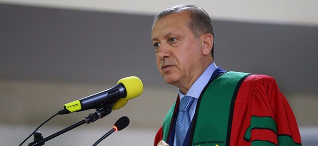 Cumhurbaşkanı Recep Tayyip Erdoğan Uganda'da fahri doktora töreninde konuştu