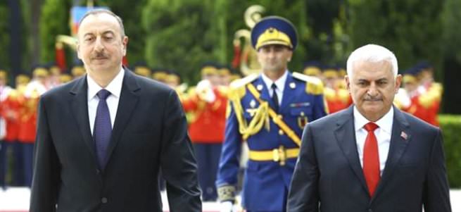 Yıldırım ve Aliyev ortak basın toplantısı düzenledi