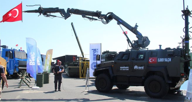 PKK'nın EYP'lerini imha edecek robot geliştirildi