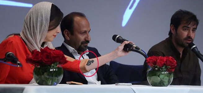 Taraneh Alidosti'nin dövmesi İran'ı karıştırdı