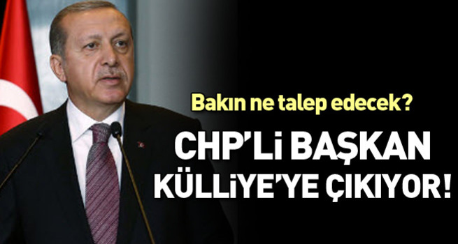 CHP'li Başkan Cumhurbaşkanlığı Külliyesi'ne çıkıyor