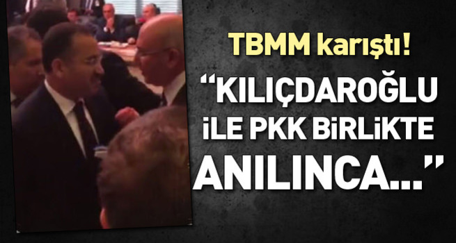 Bakan Bozdağ ile CHP milletvekilleri arasında tartışma